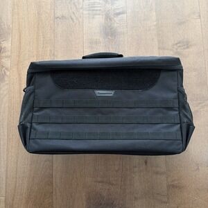 Black PROPPER Tactical Gear Patrol Bag Shoulder Carry Zip MOLLE Used